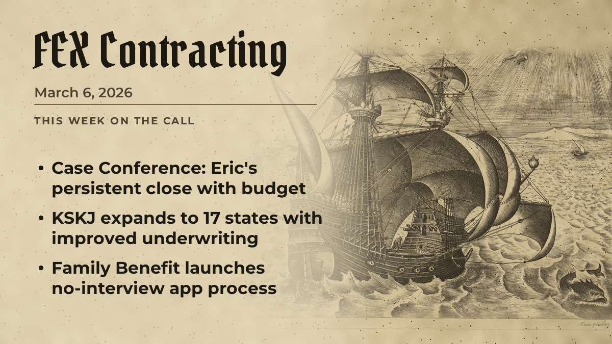 FEX Friday Agent Call — March 6, 2026